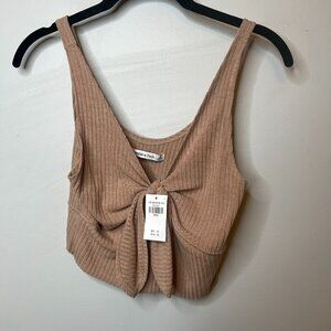 Abercrombie & Fitch Knot Tie Crop Top (S) NWT